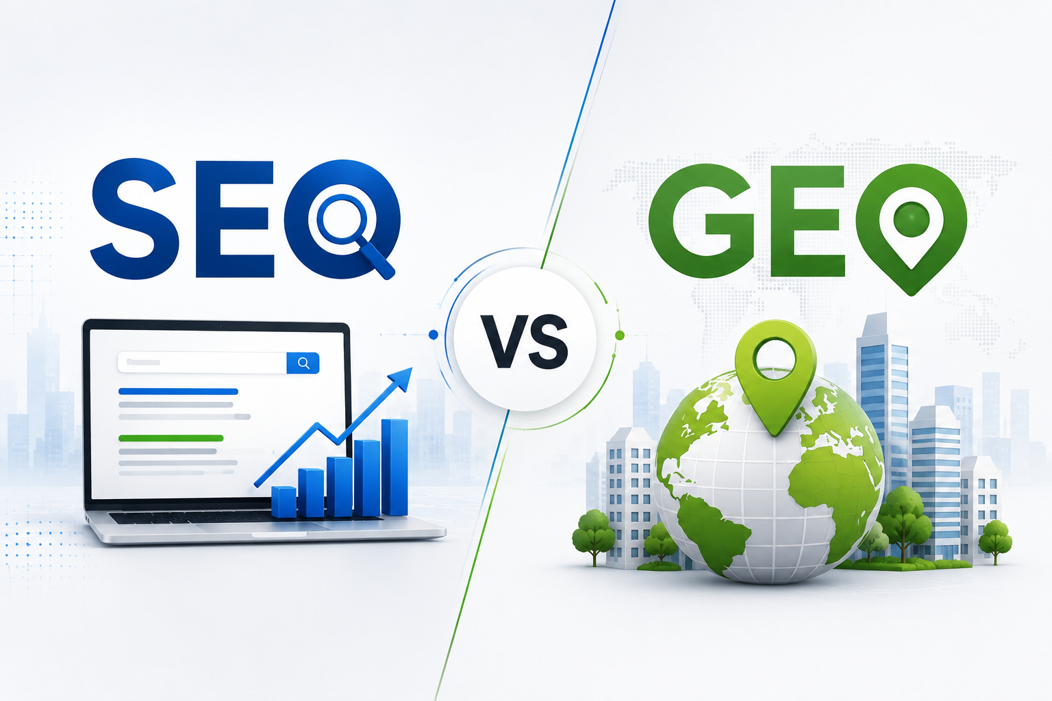 SEO vs GEO - Aptimized