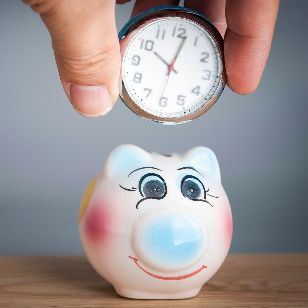 Financial planning: Time management and saving money.